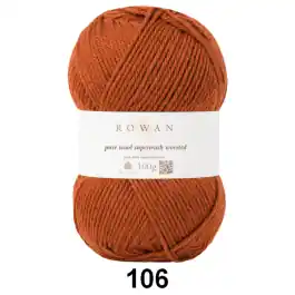 Pure Wool Superwash Worsted wol 100gr 200m van ROWAN 046.9802170 Must-Have