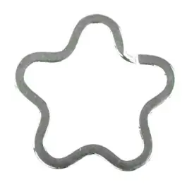 Voordeelprijs Sleutelring bloem 34mm van RESTYLE 016.10793