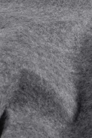 Vilt lichtgrijs melange Gecertificeerd