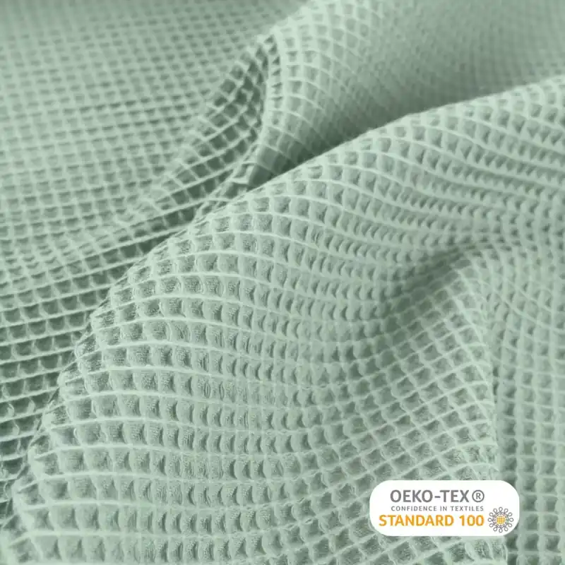 Wafel katoen oudgroen Voordeelprijs