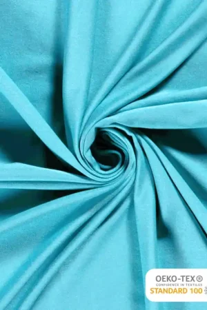 Aanbieding Tricot viscose turquoise
