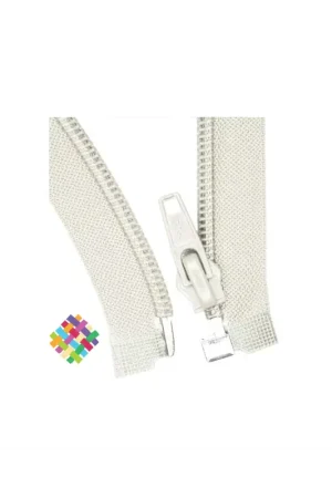 65 cm Ykk nylon deelbare rits ecru Direct Beschikbaar