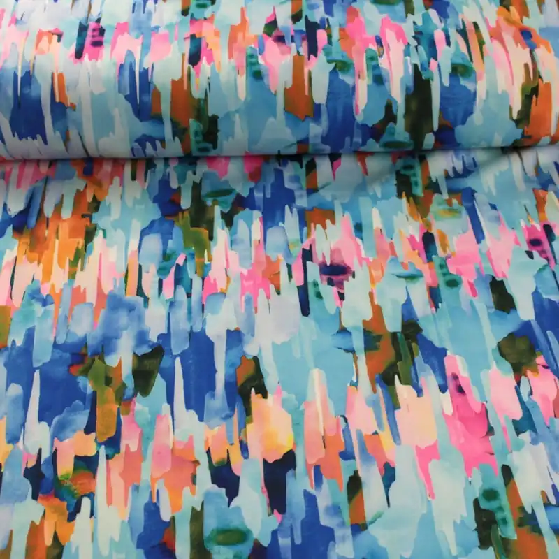 Voordeelprijs Twill stretch digitaal 8324/7