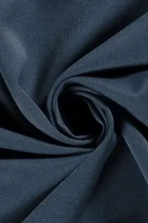 Beste Prijs Gabardine stof, effen indigo blauw. NC206