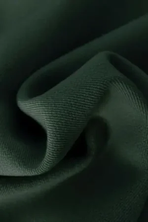 Wool touch stof, flessengroen. KNC200 Lage Prijs