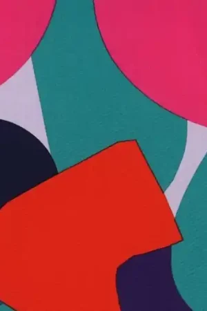 Beste Prijs Lenzing ecovero stof, rockpool Nerida Hansen, lavendel. X1323