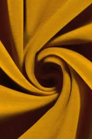 Aanbieding Jogging stof, brushed, okergeel. NJ034