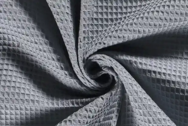 Wafeldoek stof, luchtblauw . WA003 Nieuw