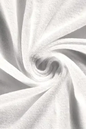 Weekendaanbieding Stretch badstof wit . BSTR050