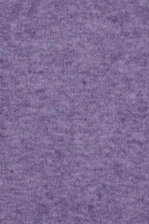 Zachte gebreide stof, melange, paars. D0273 Meest Verkocht