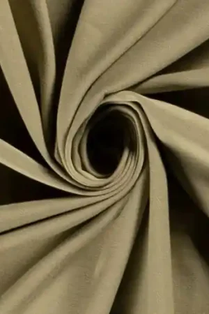 Voordeelprijs Tricot katoen stof, oud groen. TKB026