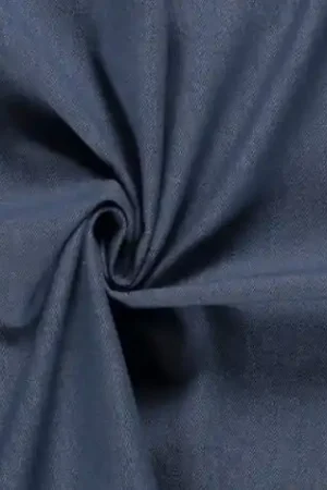 Beperkt Aanbod Jeans washed denim stof, lichte stretch, jeansblauw. DEN003