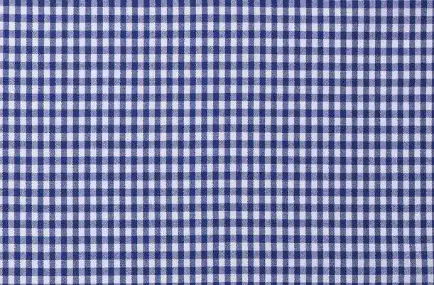 Beperkte Voorraad Katoen stof ruit kobalt blauw 0.5R005