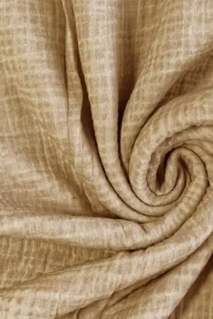 Vintage baby katoen, gemêleerd beige. Z0890 Express Levering