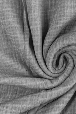 Vintage baby katoen, gemêleerd grijs. Z0889 Exclusieve Aanbieding