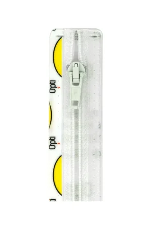 Voordeelprijs Opti 4802 S60 spiraalrits 6mm deelbaar 70 cm met fulda ritsentrekker wit