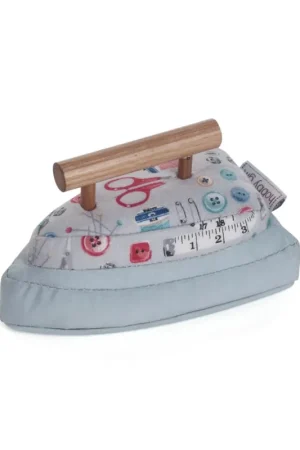 Direct Beschikbaar speldenkussen in de vorm van een strijkijzer