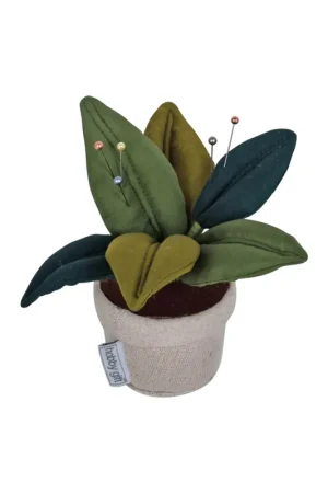 speldenkussen in vorm van plant Laatste Kans