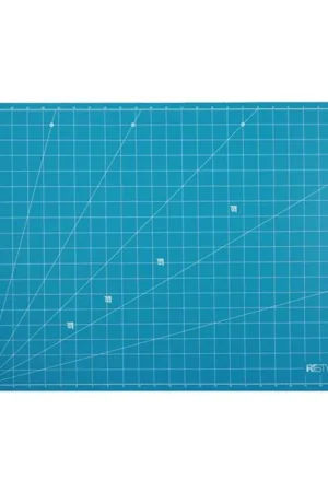 Voordeelprijs ReStyle Snijmat A2 zelfhelend 48x63cmx1.6mm dubbelzijdig cm / inch turquiose