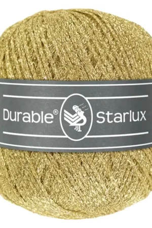 Durable starlux 25 gram - 160 m kleur gold Lage Prijs