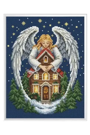 Borduurpakket Christmas Angel - Collection d'Art Bestseller
