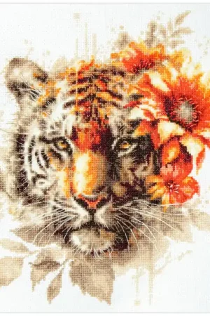 Gecertificeerd Borduurpakket Bengal Tiger - Magic Needle