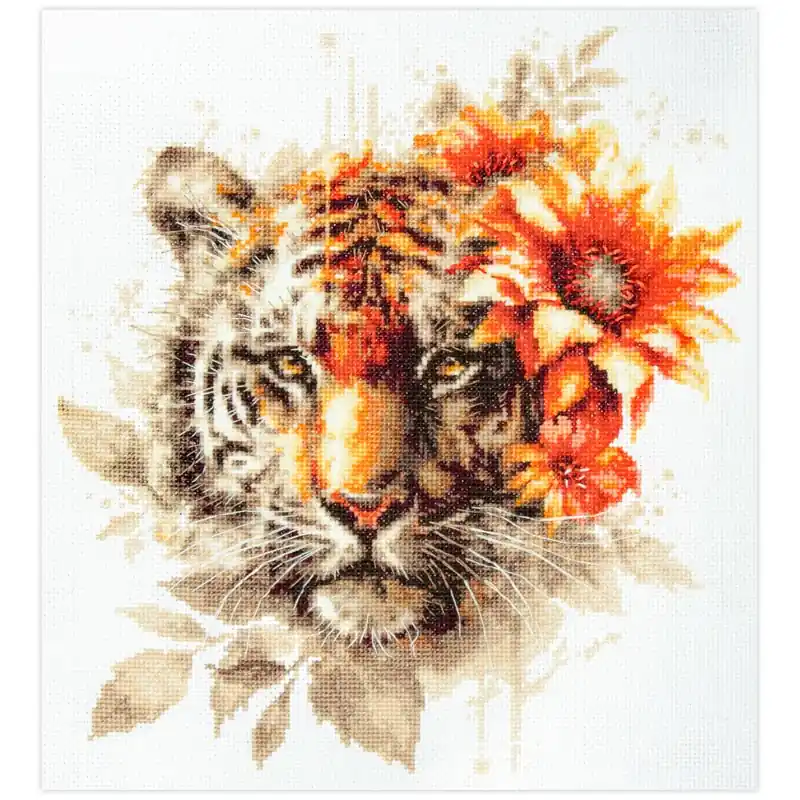 Gecertificeerd Borduurpakket Bengal Tiger - Magic Needle