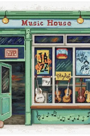 Borduurpakket Music House - Luca-S Must-Have