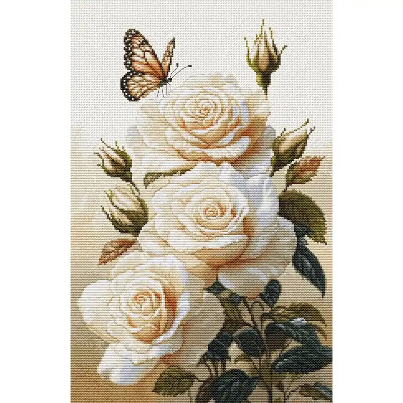 Direct Beschikbaar Borduurpakket The Scent of Roses - Luca-S