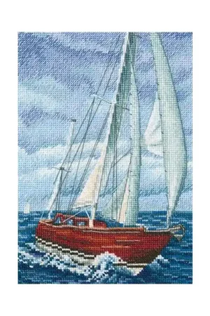 Borduurpakket With the Flavor of Salt, Wind and Sun - RTO Favoriet