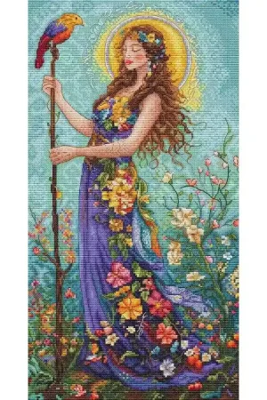 Koop Online Borduurpakket Goddess of the Summer - Leti Stitch