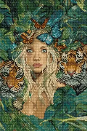 Borduurpakket Nature’s Muse - Leti Stitch Premium