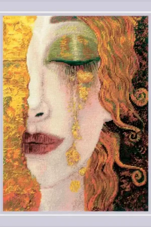 Must-Have Borduurpakket Golden Tears After A. M. Zilberman's Painting  - RIOLIS
