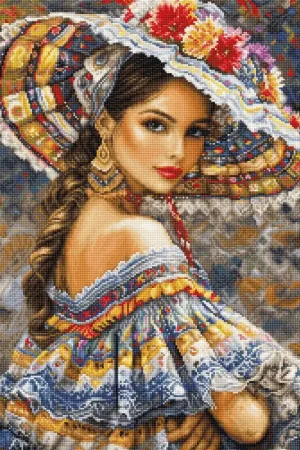 Borduurpakket - The Mexican Fest - Luca-S Laatste Kans