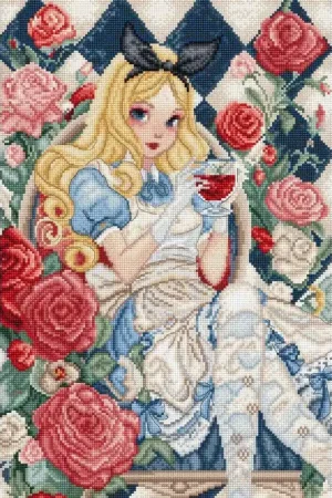 Weekendaanbieding Borduurpakket A Glimpse of Wonderland - Leti Stitch