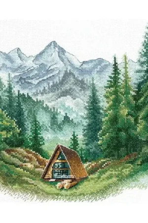 Beperkt Aanbod Borduurpakket - Alone with nature - Andriana