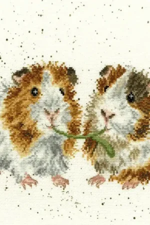 Borborduurpakket Hannah Dale - Lettuce Be Friends - Bothy Threads Exclusieve Aanbieding