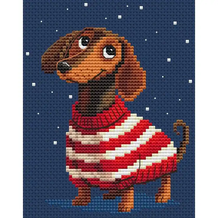 Borduurpakket Adventurers in Stripes - Collection d'Art Laatste Versie