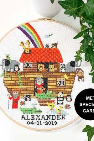 Lage Kosten Borduurpakket Ark van Noach
