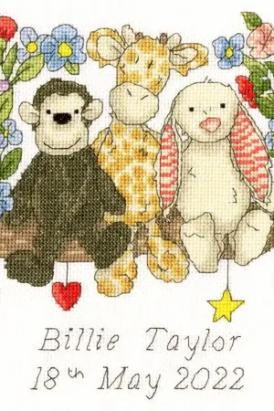 Borduurpakket Borduurpakket Eleanor Teasdale -Sweet Friendships - Bothy Threads Speciale Aanbieding