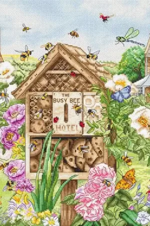 Voordeelprijs Borduurpakket Busy Bee Hotel- Leti Stitch
