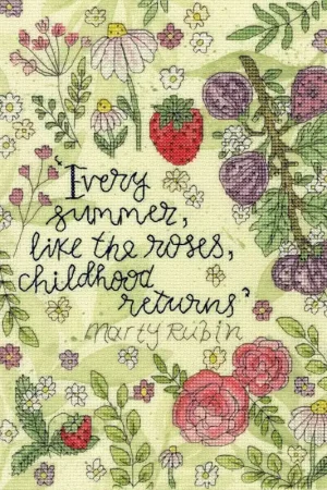 Borduurpakket Chloe's Chateau - Roses Of Summer - Bothy Threads Beste Prijs