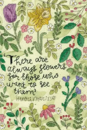 Borduurpakket Chloe's Chateau - Vision Of Spring - Bothy Threads Populair