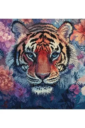 Veilige Betaling Borduurpakket Eyes of the Wild - Leti Stitch