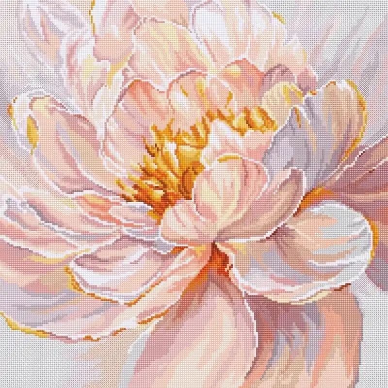 Borduurpakket Floral Grace - Leti Stitch Gratis Retour