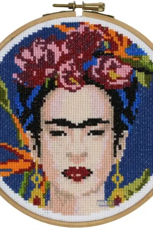 Weekendaanbieding Borduurpakket Frida Kahlo - Pako