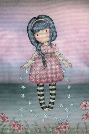 Borduurpakket Gorjuss - Fairy Dusk - Bothy Threads Gratis Retour