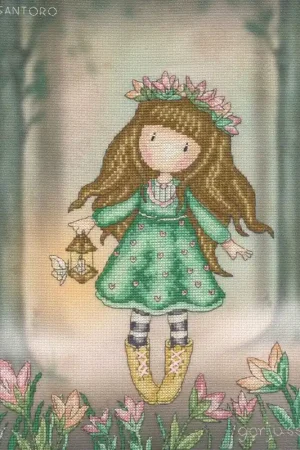 Borduurpakket Gorjuss - Woodland Wildflower - Bothy Threads Merkproduct