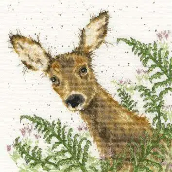 Borduurpakket Hannah Dale - Doe A Deer - Bothy Threads Alleen Vandaag