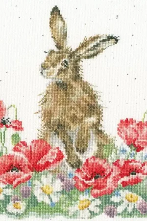 Borduurpakket Hannah Dale - Field Of Flowers - Bothy Threads Laatste Kans